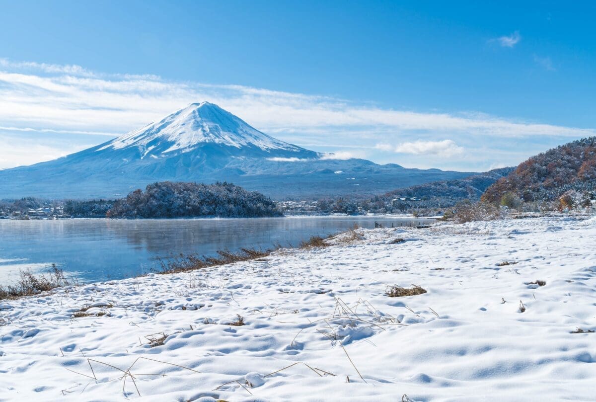 冬季富士山