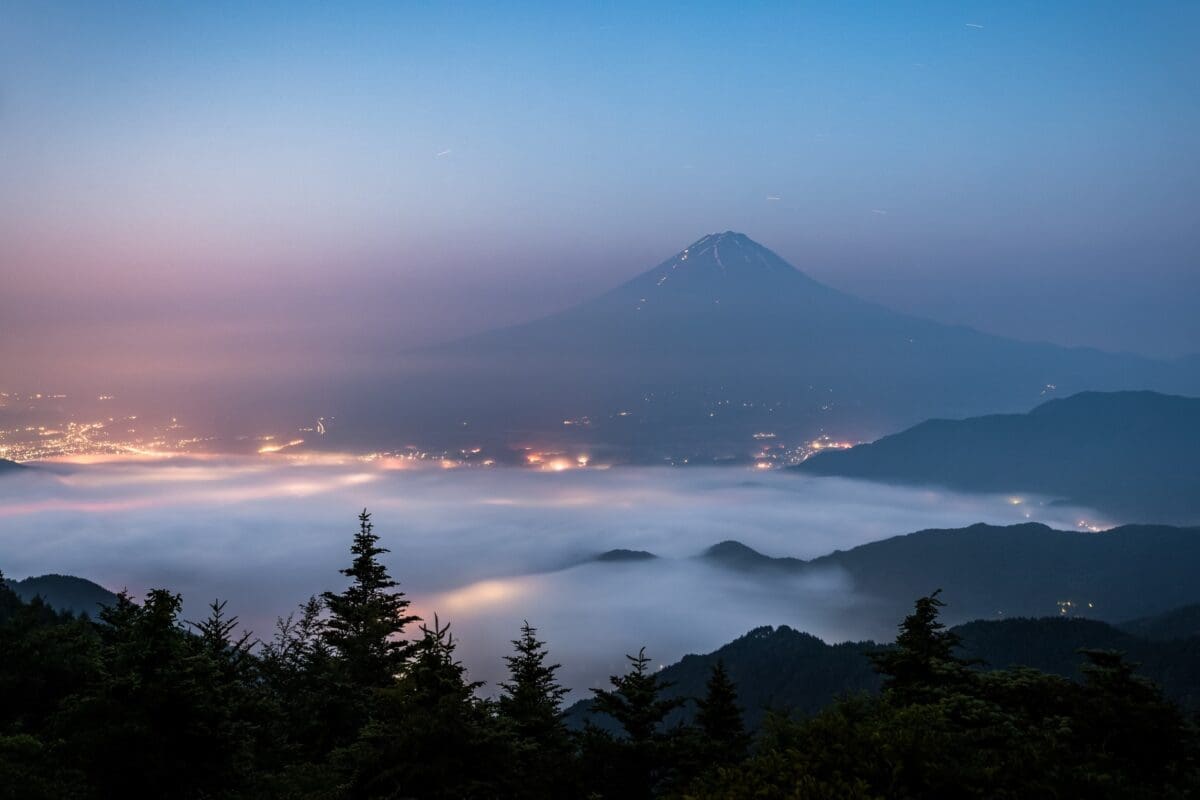 夏季富士山